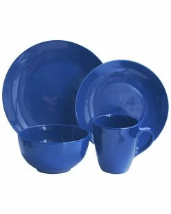Jay Imports Jay Import Bistro 16pc Dinnerware Set Home