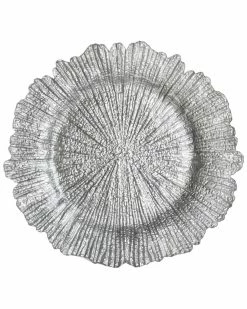 Jay Imports Reef 13in Charger Plate Home Dinnerware
