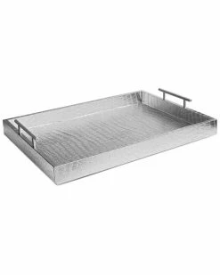 Jay Imports Jay Import 19in Tray With Handles Home Serveware