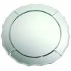 Jay Imports Mirror Glass Charger With Beveled Edge Home Dinnerware