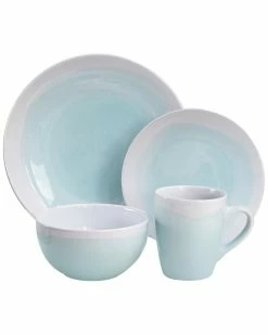Jay Imports Oasis 16pc Dinnerware Set Home