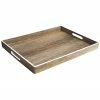 Jay Imports Poplar Finish Tray Home Baskets & Boxes