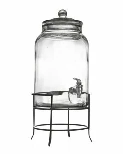 Jay Imports Montogmery 2.75 Gal Beverage Dispenser Home Bar Carts & Accessories