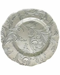 Jay Imports Vanessa 13in Charger Home Dinnerware