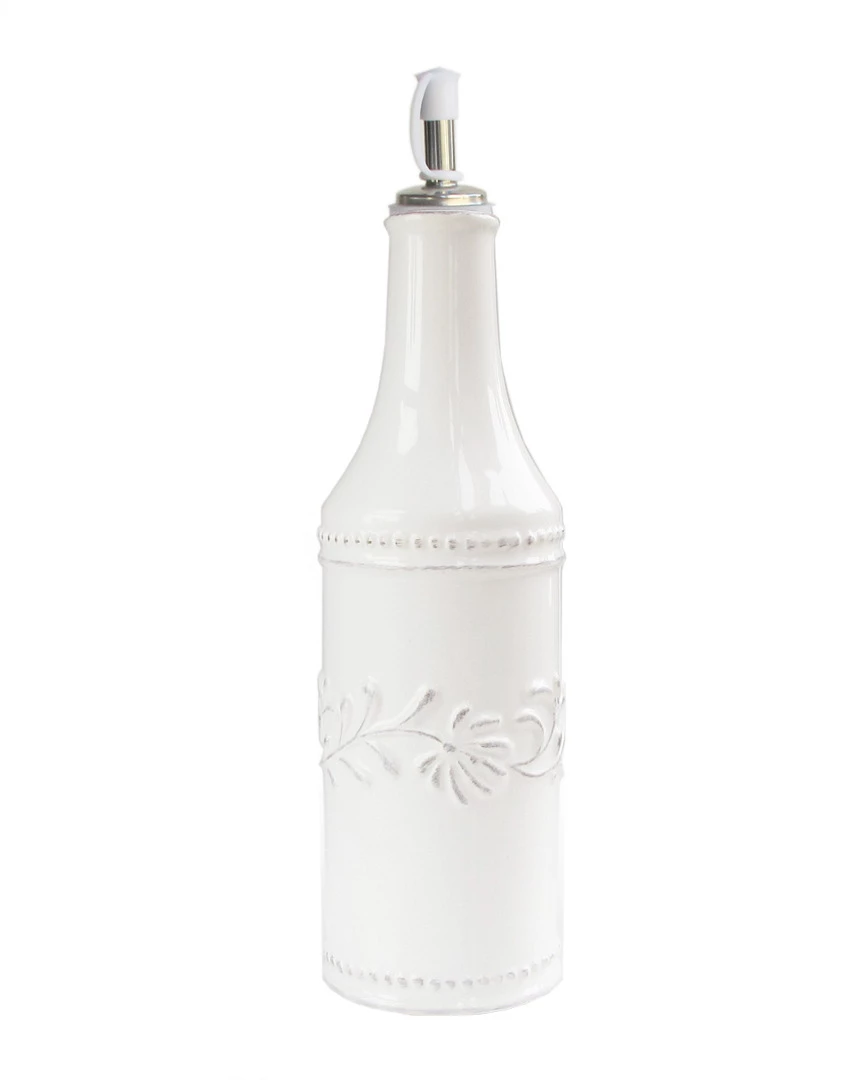 Jay Imports Bianca Leaf Oil Bottle Home Serveware