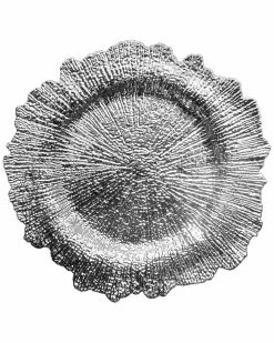 Jay Imports Jay Import Set Of 4 Reef Charger Plates Home Dinnerware