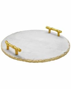 Jay Imports Marble Tray Home Serveware